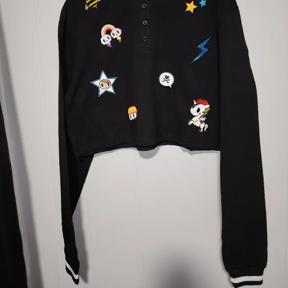 NWT Dolls Kill Tokido Cropped Sweater - Picture 6 of 10